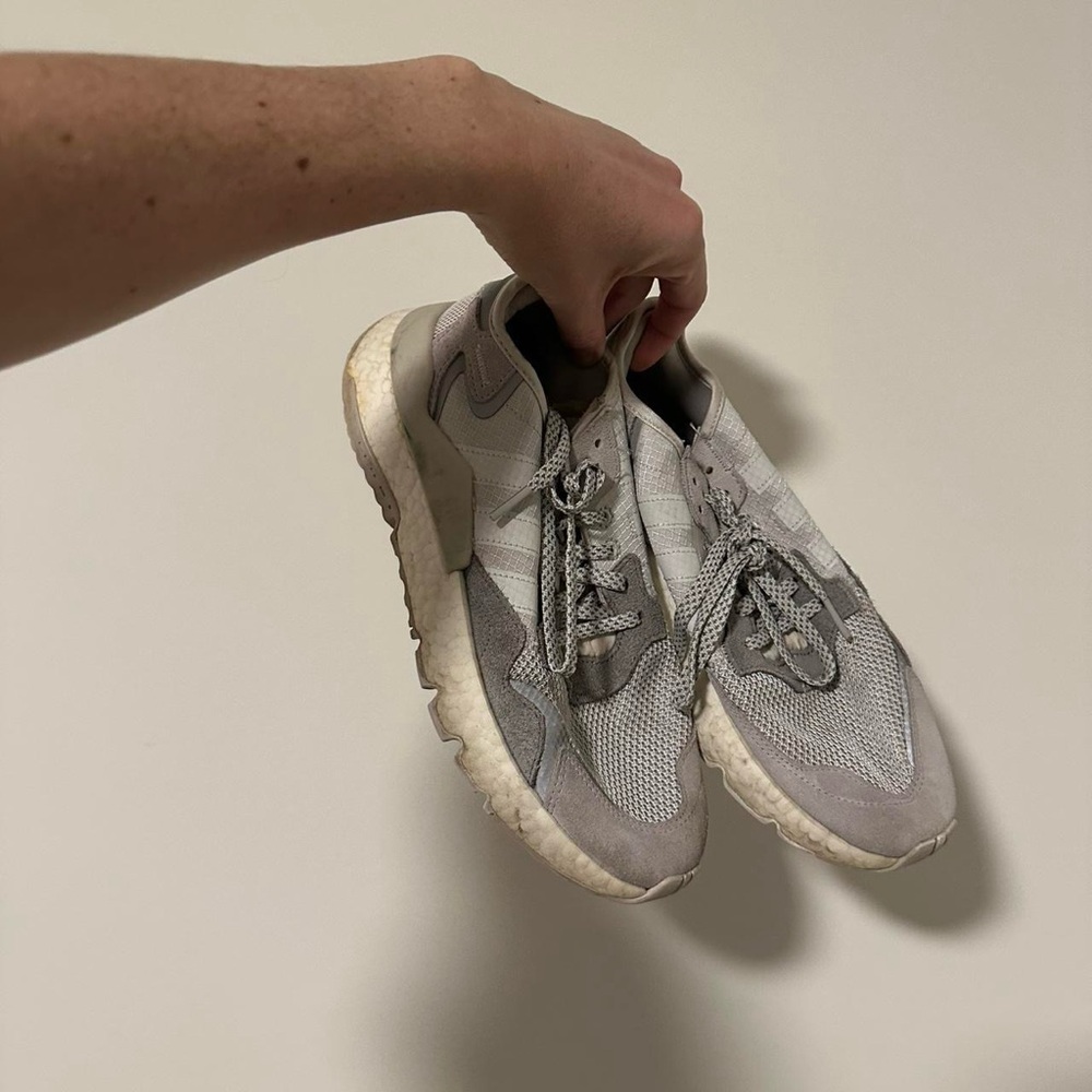 adidas Gray Athletic Shoes